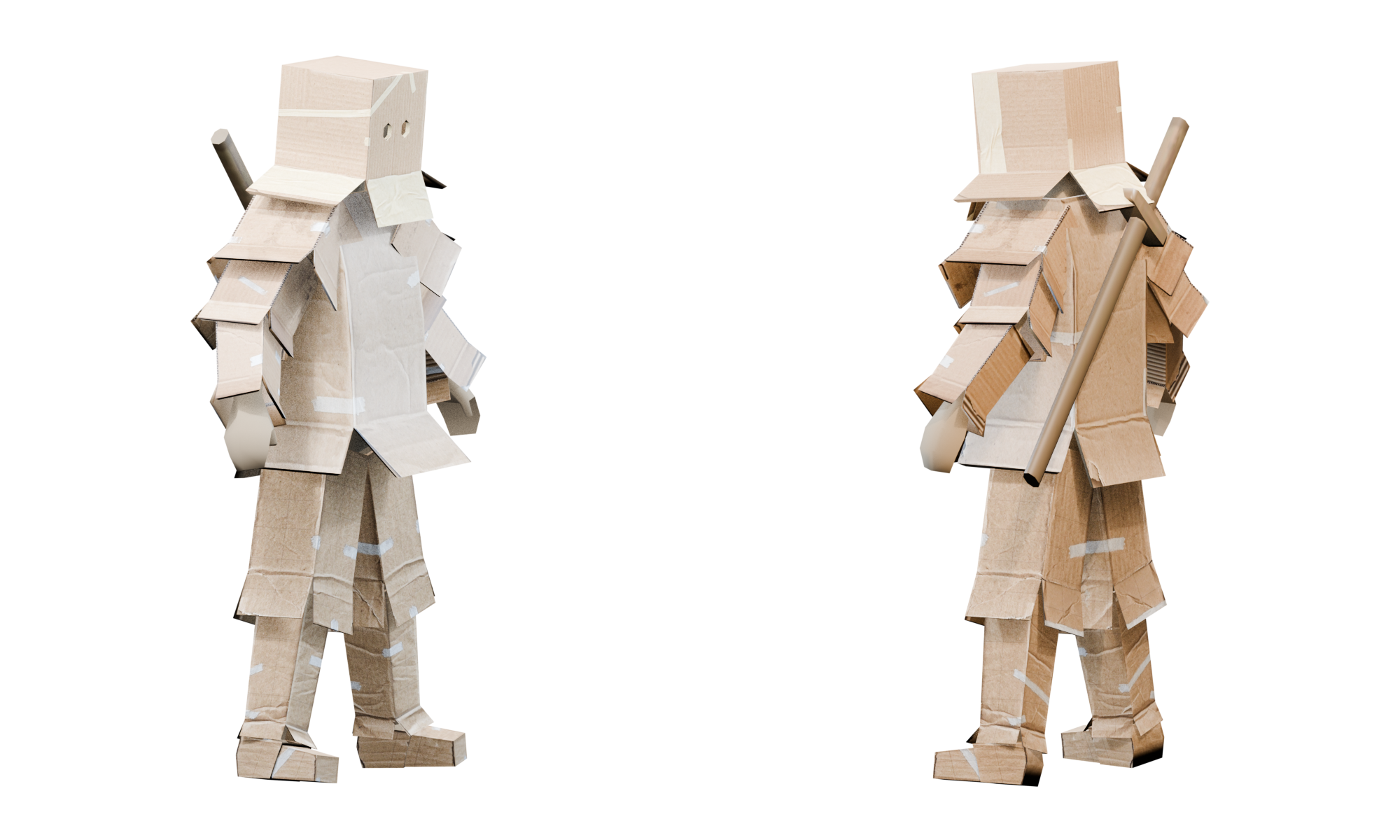 Cardboard Man
