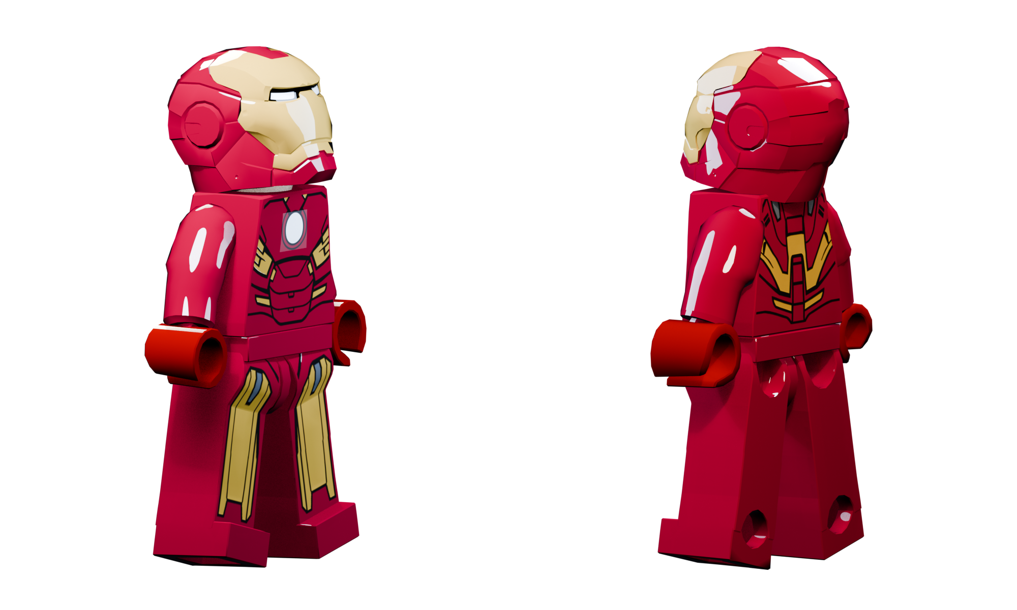 Lego Iron Man